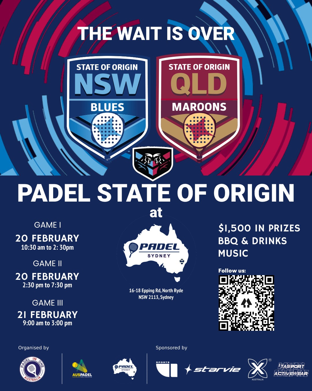 турнир Padel State of Origin в Австралии