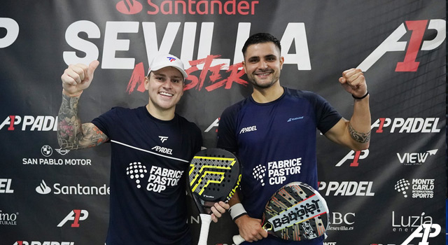 Fede CHiostri y Yain Melgratti A1 Padel Sevilla primera ronda 2023