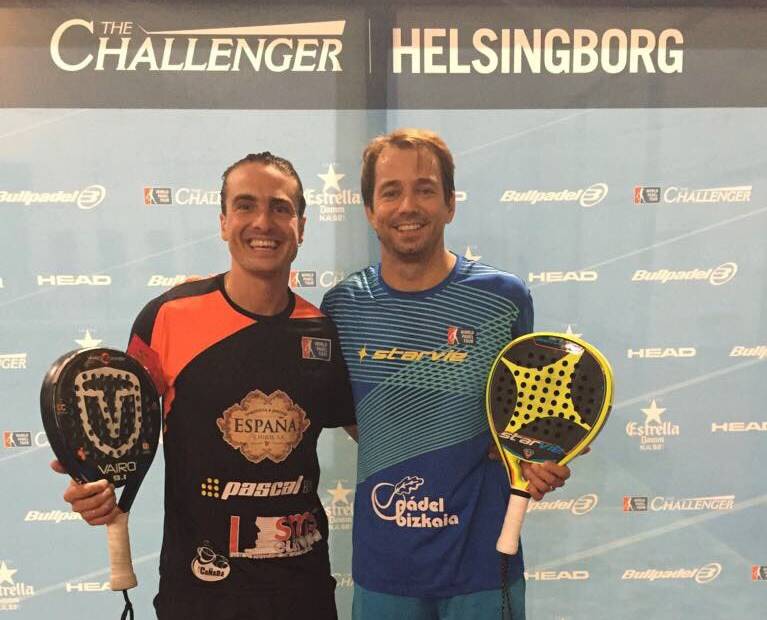 Quiles y Jardim victoria octavos Helsingborg Challenger