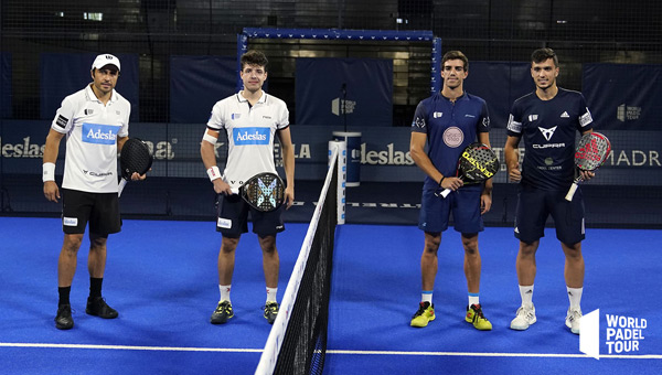 Protagonistas de la final masculina Vuelve a Madrid Open