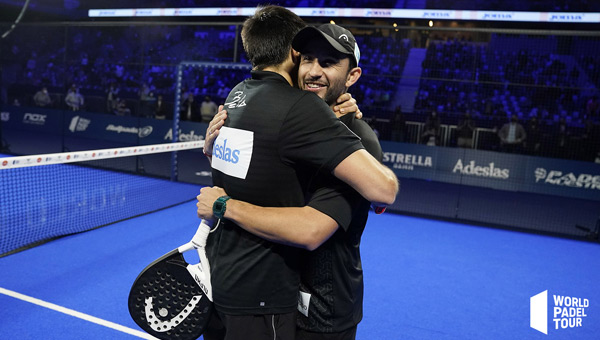 Fernando Belastegun y Sanyo Gutirrez victoria Adeslas Madrid Open