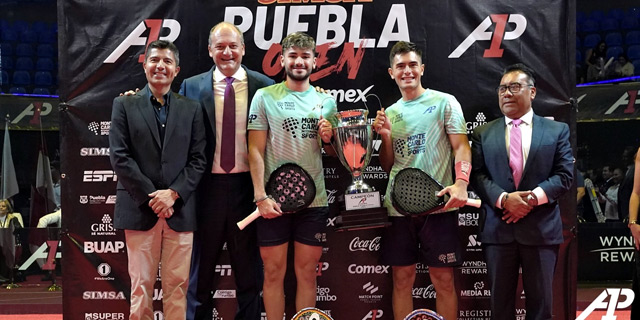 Franco Dal Bianco y Maxi Arce victoria Simsa Puebla Open 2023