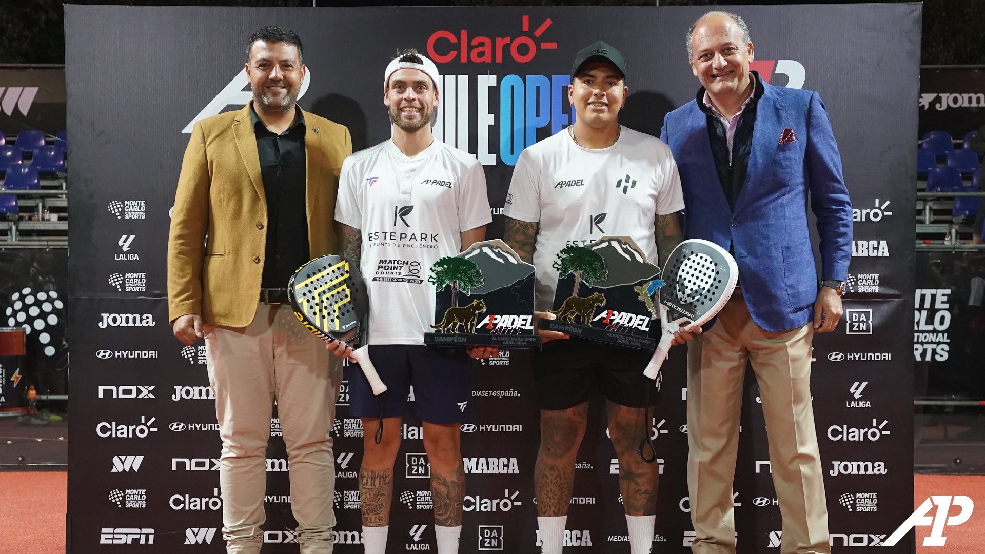 Gonza Alfonso y Tolito Aguirre Chile Open 2024