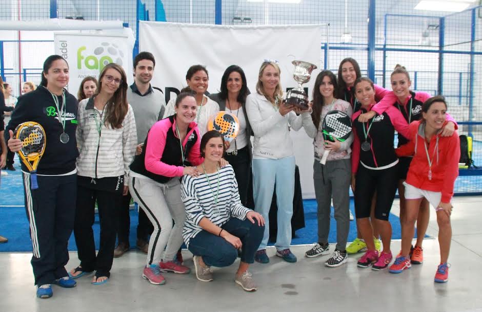 Ganadoras femenino Campeonato Andaluca Absoluto