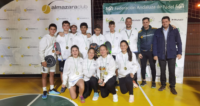 Ganadores Campeonato de Andaluca de Equipos infantiles FAP 2022