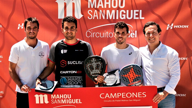 Campeones categora masculina Circuito mahou San miguel CD Somontes