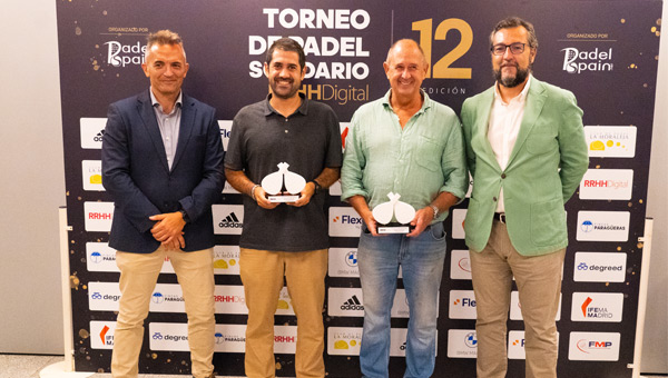 Ganadores Oro Torneo solidario RRHHDigital 2022