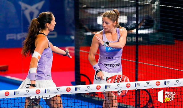 Gemma Triay y Alejandra Salazar final femenina Vigo Open 2023 
