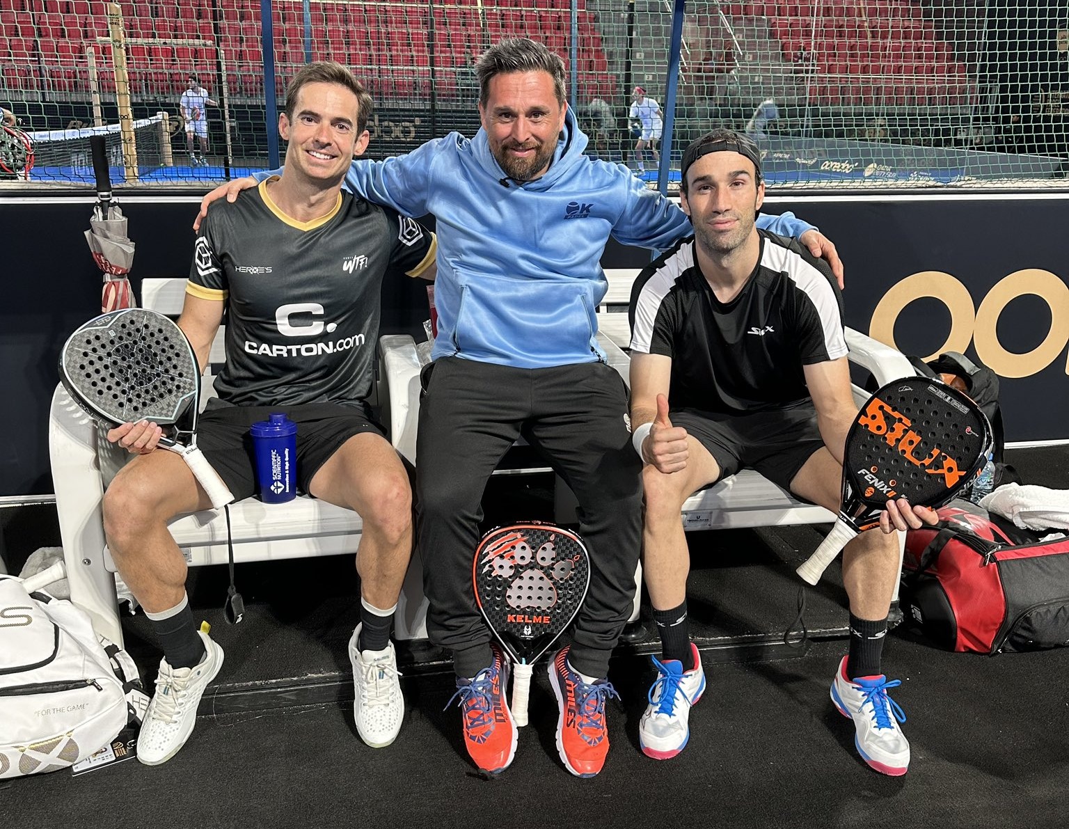 Gonzalo Rubio y Javi Ruiz primera ronda Catar Premier Padel 2023