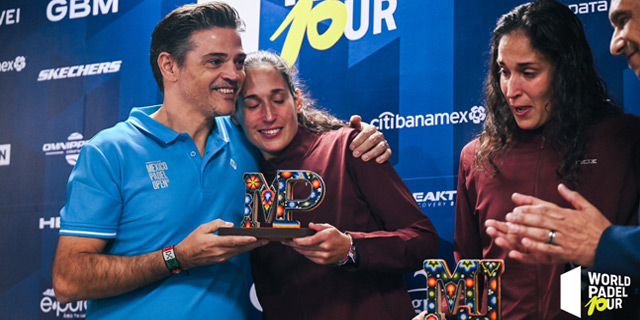 Homenaje Mapi y Majo en México Open 2023