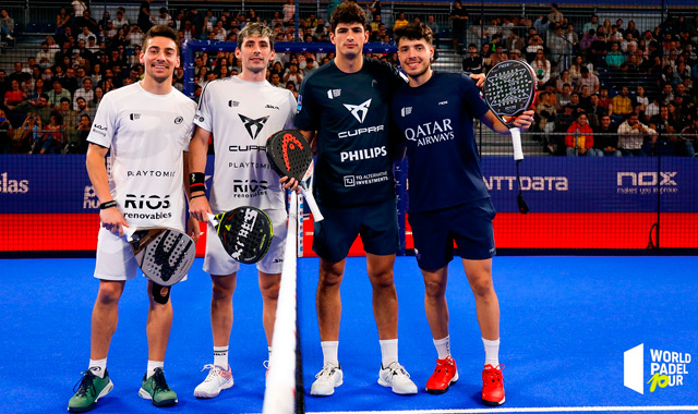 Inicio segunda semifinal masculina Tapia y Coello Vigo Open 2023