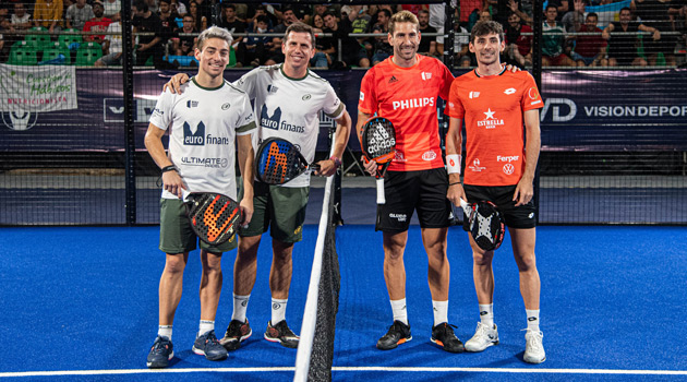 Inicio semifinal Paquito y Martn Di Nenno Buenos Aires 2021