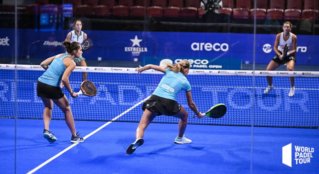 Jessica Castell y Alix Collombon 1/16 Malmo Open 2022