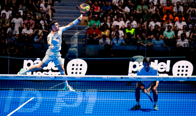 Jon Sanz y Coki Nieto cuartos de final Madrid Premier Padel 2023