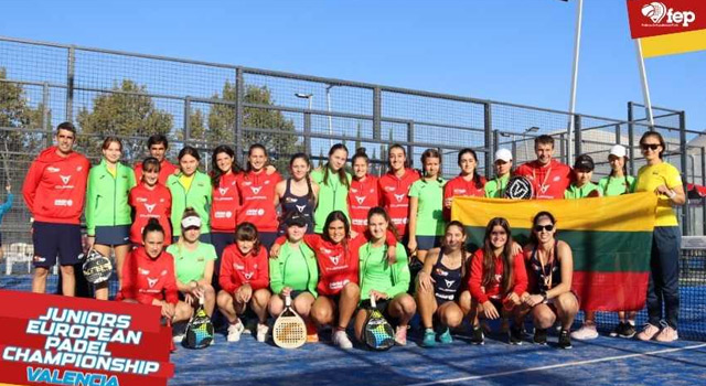 Equipo femenino espaa cuartos Cto europa menores