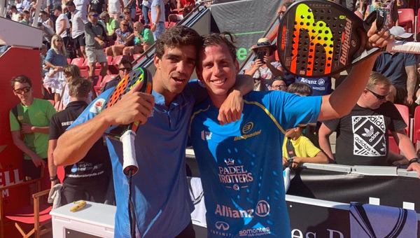 Juan Lebrn y Paquito Navarro victoria cuartos Suecia Open 2019