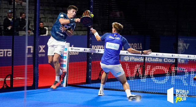 Juan Tello y lex Ruiz inicio cuadro final chicos Granada Open 2023