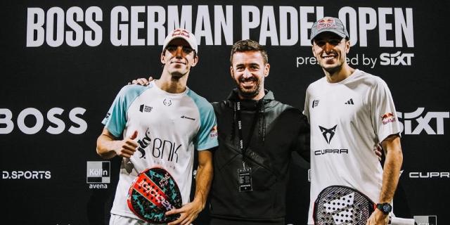 Juan Lebrn y Ale Galn victoria German Padel Open 2023