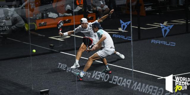 Juan Lebrón y Ale Galán final German padel Open 2023