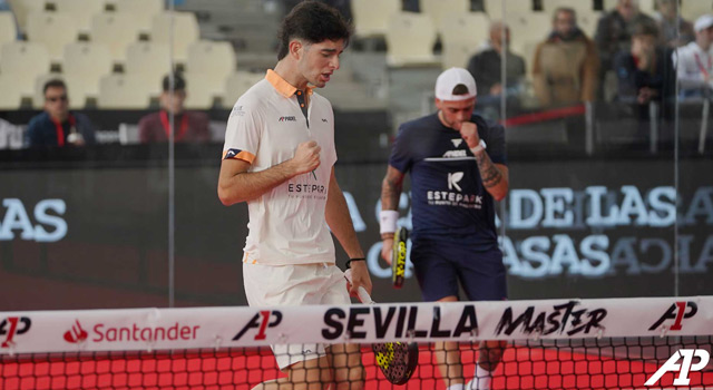 Juani De Pascual inicio cuadro final A1 Sevilla Master 2023