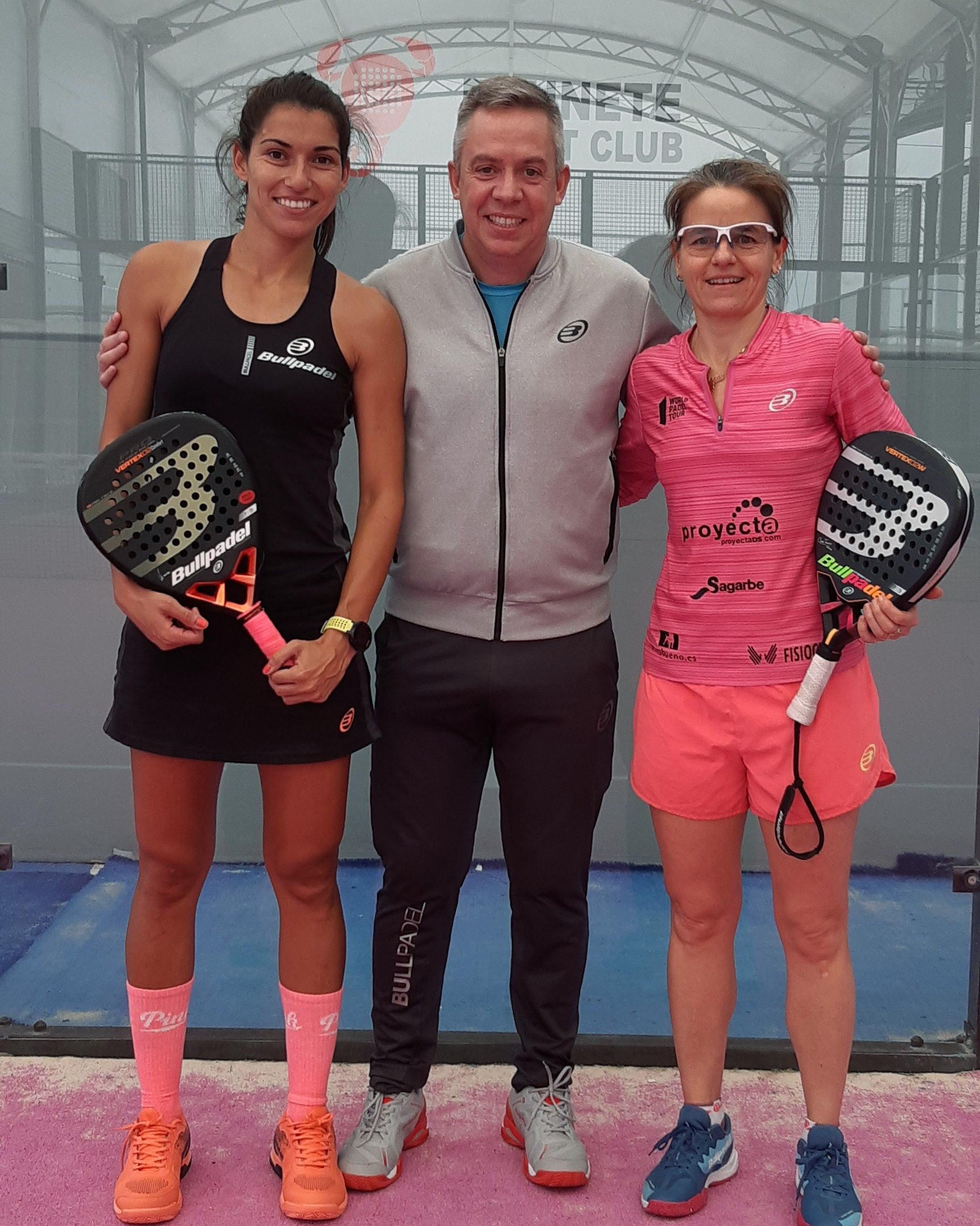 Julieta Bidahorria y Cata Tenorio entrenamientos
