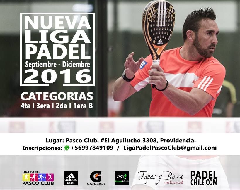 Agente de mudanzas Redada Inmundicia adidas padel lleva su ganas de pádel a Chile