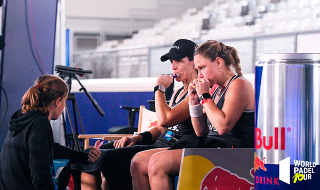 Luca Sainz y Aranza Osoro inicio cuadro final Viena Open 2023