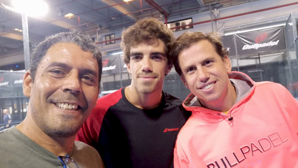 Marcelo Fernndez nuevo entrenador Paquito Navarro y Juan Lebrn