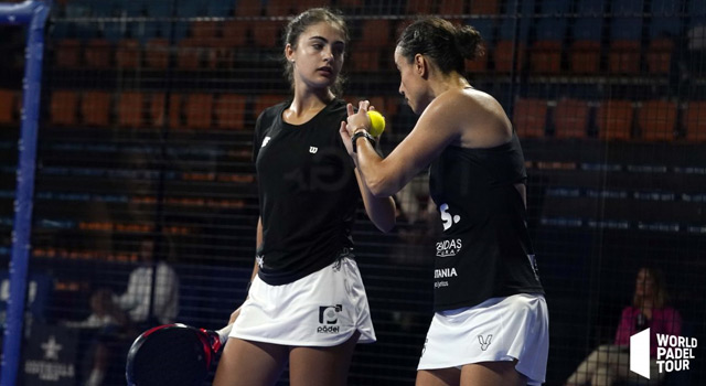 Marina Martínez y Ana Catarina Nogueira cuadro final Menorca Open 2022