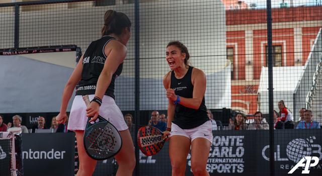 Borrero y Martnez final femenina A1 Padel Sevilla Master 2023