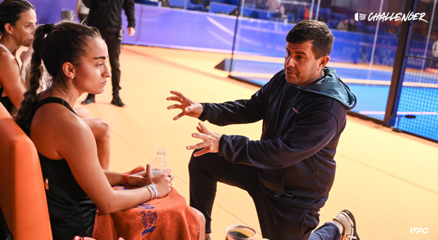 Marta Marero y Claudia Jensen banquillo semis Menorca Challenger final 2022