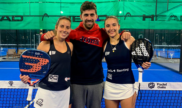 Marta Talavn y Lorena Rufo inicio cuadro final Dinamarca 2023