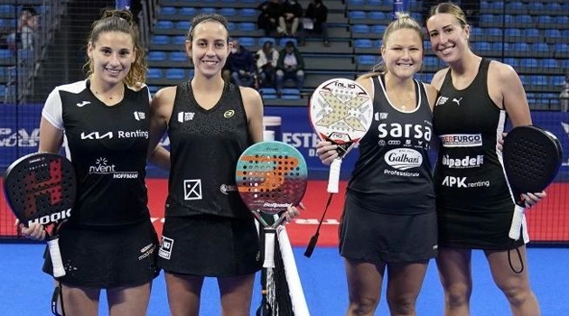 Marta Talaván y Nuria Rodríguez partido Reus Open dieciseisavos de final 2022