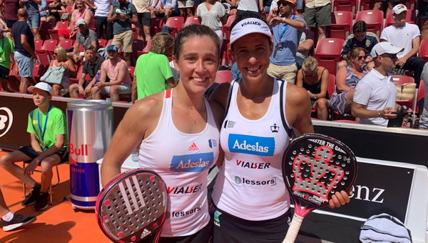 Maritta Ortega y Marta Marrero victoria semis Suecia Open 2019