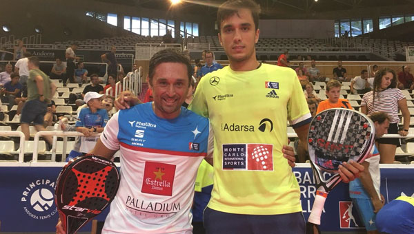 Mati Daz y Ale Galn victoria octavos Andorra 2018