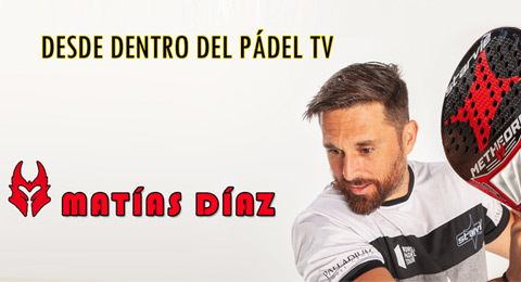 Nos metemos en la piel de Matías Díaz: el Warrior nos muestra su día a día en 'Desde Dentro del Pádel TV'