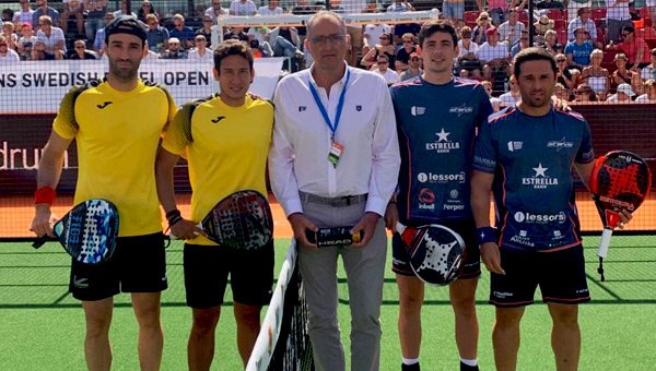 Matas Daz y Franco Stupaczuk victoria semis Suecia Open 2019