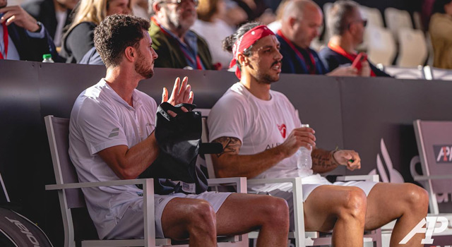 Miguel Semmler y Pablo Lij cuartos de final Sevilla Master A1 Padel 2023