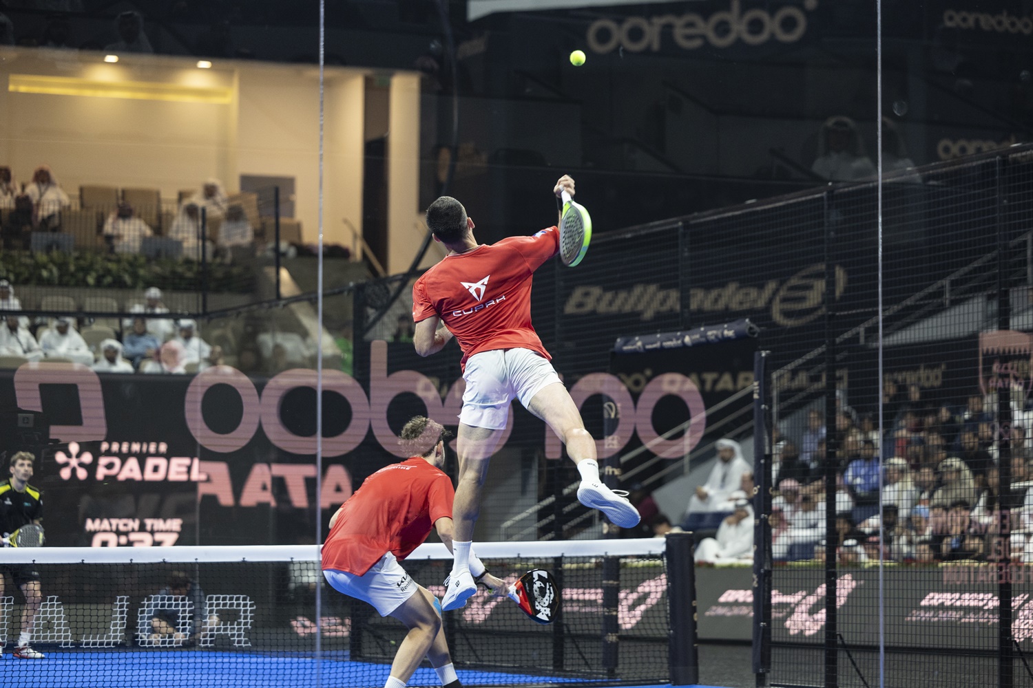 Miguel Yanguas y Javi Garrido semifinales Qatar Major 2024
