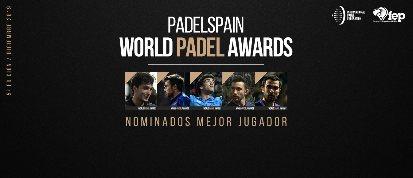 Nominados World Padel Awards Mejor Jugador