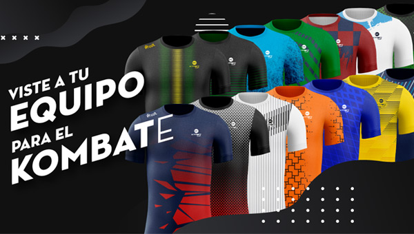 torneo Recogiendo hojas Geometría Revolución textil en Kombat Padel: personalización completa de equipaciones