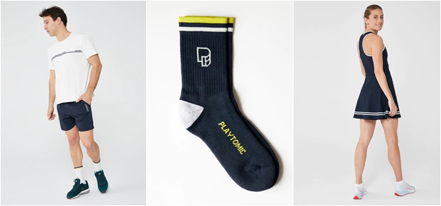 Playtomic primera colección de textil con toda una figura del Álex Corretja