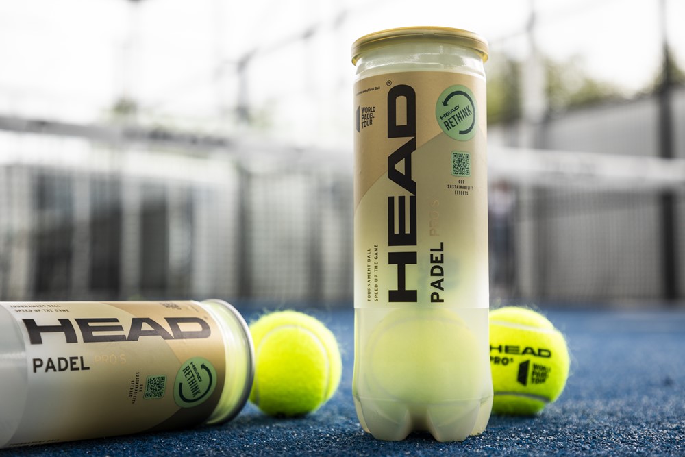Nuevos tubos sostenibles de pelotas HEAD