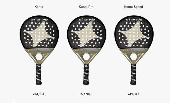 Nuevas palas Kenta StarVie