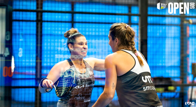 Nuria Rodrguez y Marina Guinart primera rodna cuadro final Reus 500 2023