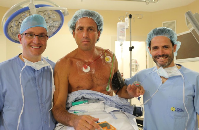 Hernán 'Bebe' Auguste, operado con éxito y con ganas de empezar la recuperación