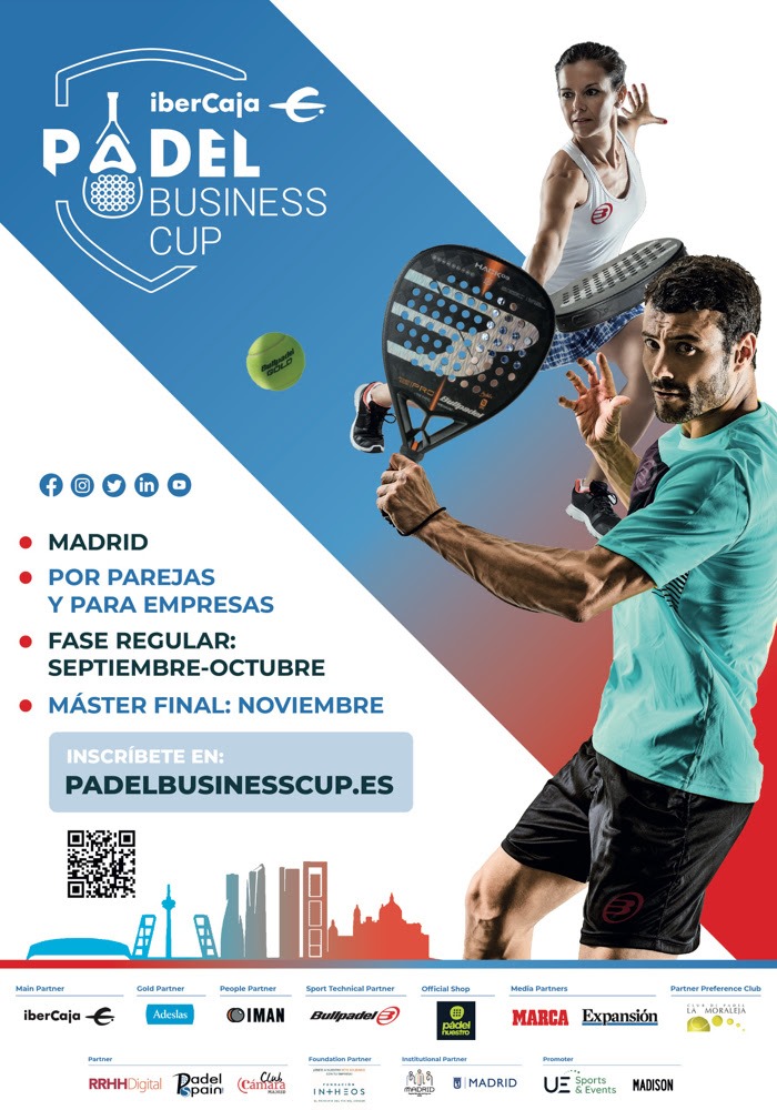 Cartel inicio Padel Business Cup 2022