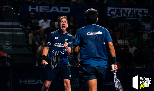 Paquito Navarro y Fede Chingotto partido cuartos de final Francia Open 2023