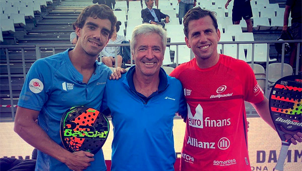 Paquito Navarro y Juan Lebrn victoria Cascais 2019 dieciseisavos de final