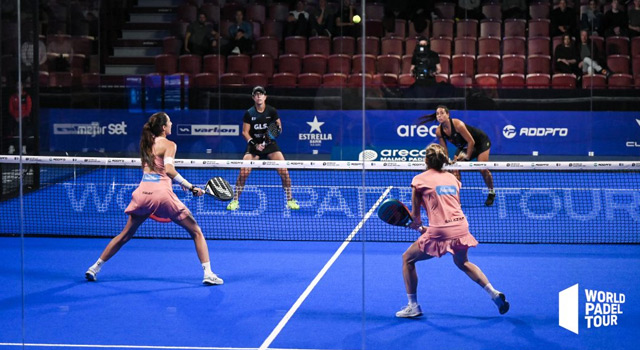 Partido Ale y Gemma octavos Malmo Open 2022